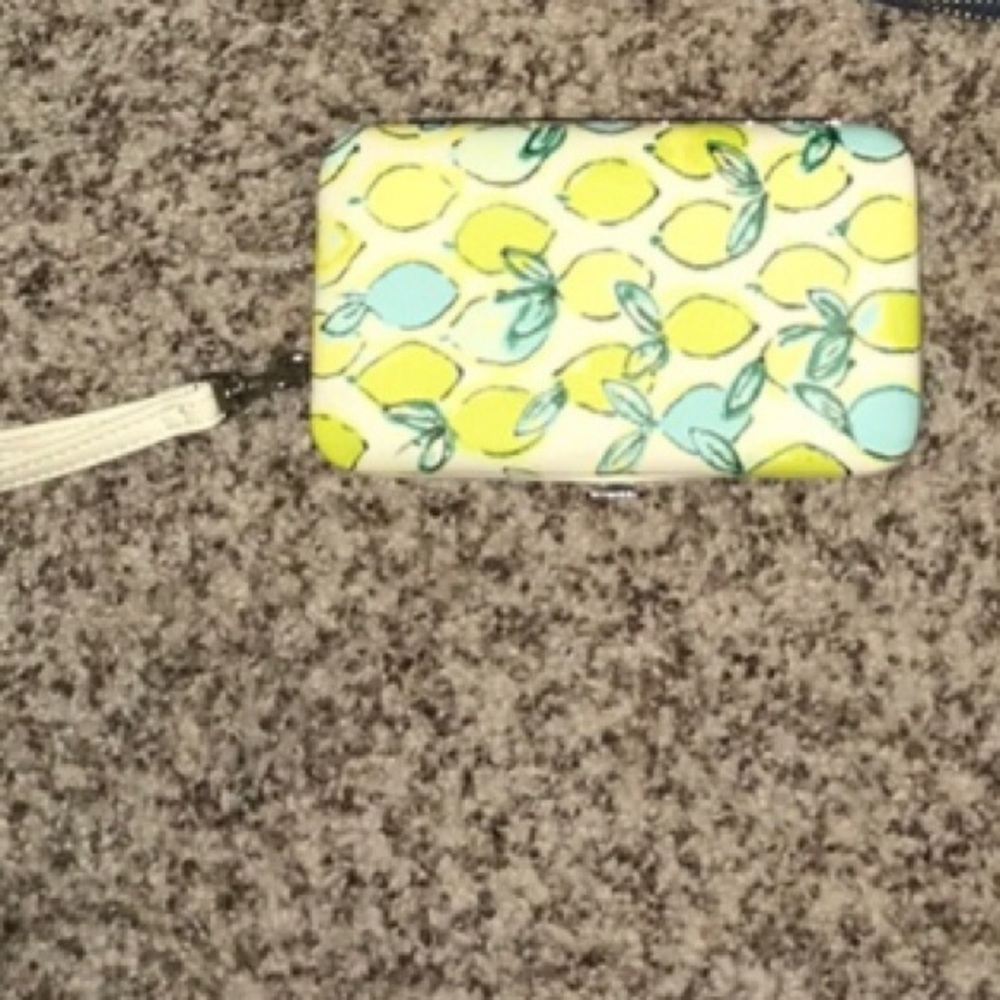 listing for lemon wristlet